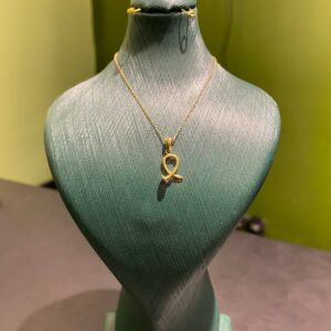 گردنبند متصل طرح میخ - تصویر دوم