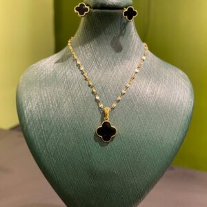 نیم ست مینا کاری ونکلیف - تصویر دوم